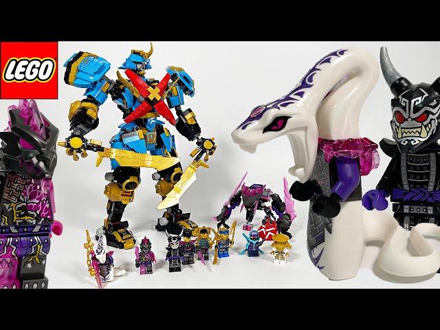 LEGO Ninjago Crystalized 71775 Nya's Samurai X MECH Summer 2022 Speed Build