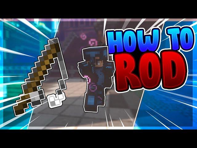 How to get better at using a ROD in Minecraft PVP // Tutorial for Beginners