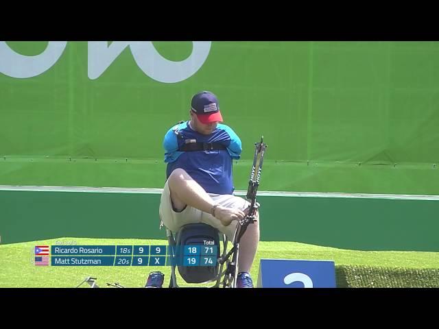 Matt Stutzman Men's Individual Compound Open | Rio 2016 | Paralympic Games