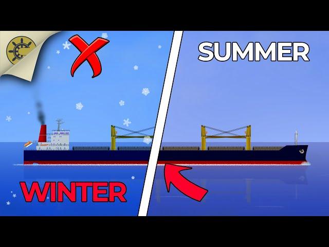 Why Do Ships Carry Less In Winter?