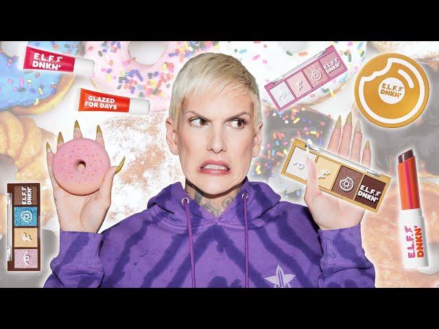 E.L.F. x Dunkin' Donuts Makeup.. Is It Jeffree Star Approved?!