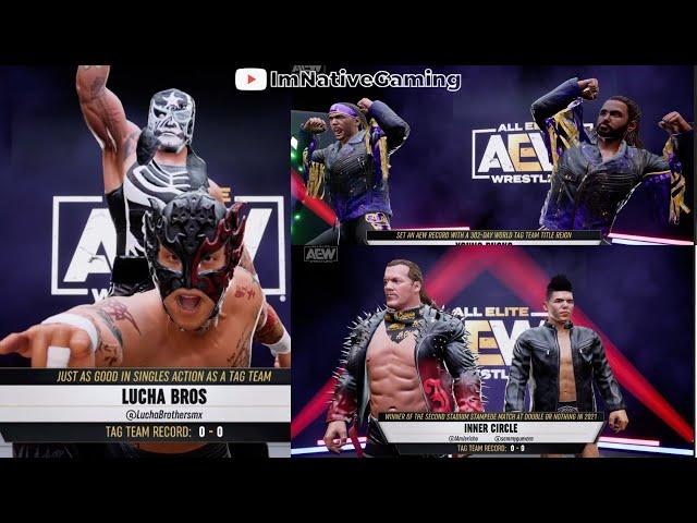 AEW Fight Forever ALL Tag Team Entrances - Full Roster