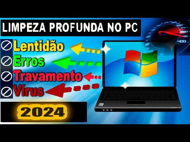 LIMPEZA PROFUNDA NO PC - MELHOR DESEMPENHO - PC LENTO