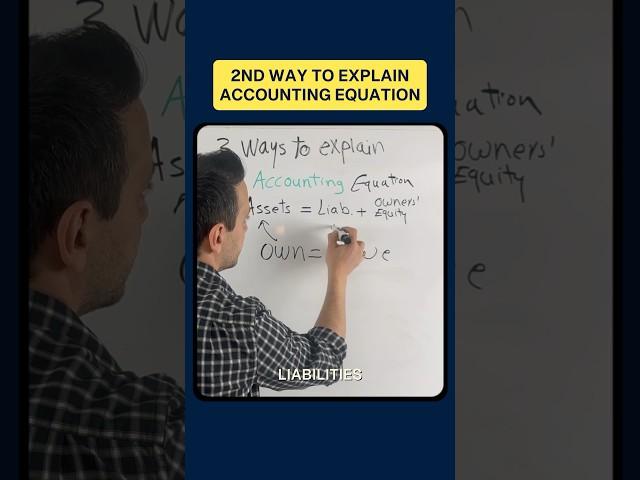 Accounting Equation for life 