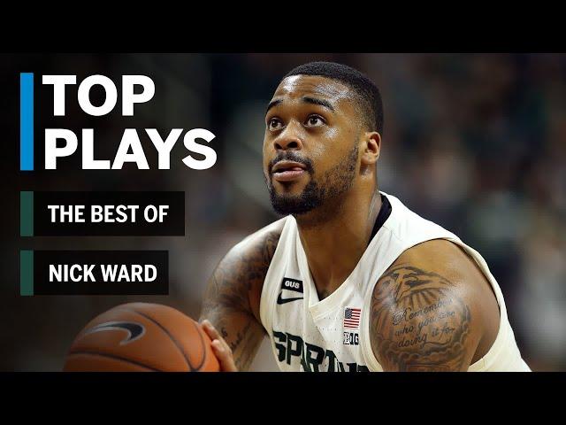 Highlights: Nick Ward Declares for the 2019 NBA Draft | Michigan State | B1G Basketball