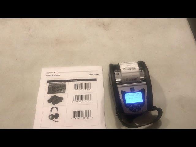 UPC Replicator with Zebra cordless scanner and mobile printer Qln220 - Barcode Duplicator