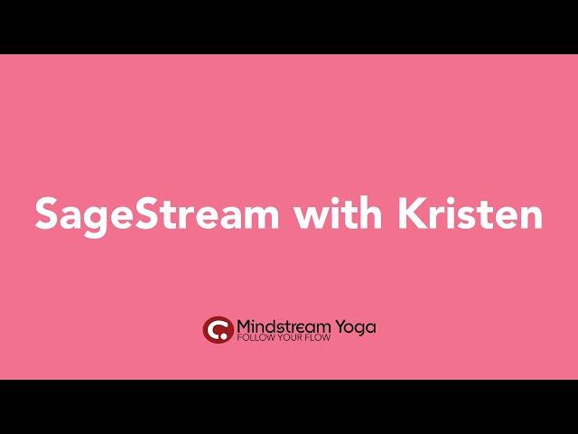 SageStream with Kristen (30 minutes)