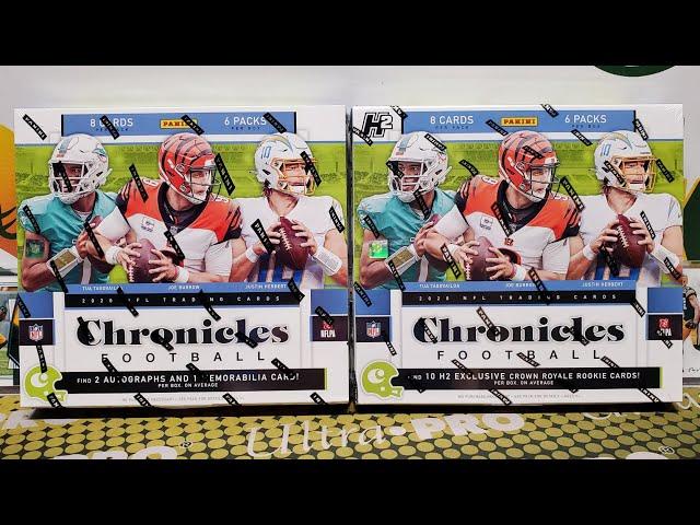 2020 Chronicles Football Hobby Box & Hobby Hybrid Unboxing!