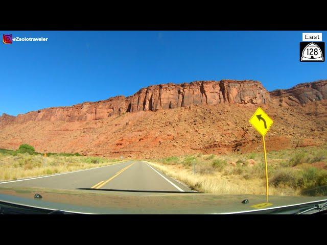 Scenic Byway HWY 128 Moab Utah