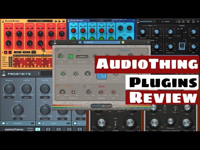 Big AudioThing Review  (miniBit, Latin Percussion, SR-88, Frostbite...)