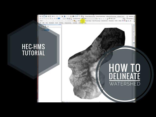 Hec-geohms tutorial or delineating watershed