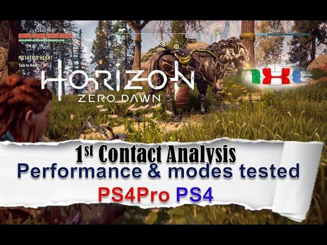 Horizon Zero Dawn: Performance & modes tested PS4/PS4Pro