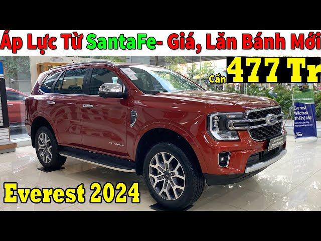 Áp Lực Từ SantaFe Giảm Giá Ford Everest Tháng 7 Tăng Cường Mới| Giá Lăn bánh Ford Everest| Topcarvn