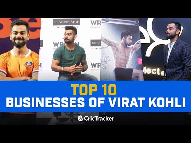 List of Virat Kohli Business |  Virat Kohli Investments & Business Ventures Details