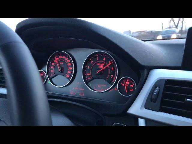 BMW F30 320i Stage 1 acceleration custom tune POV