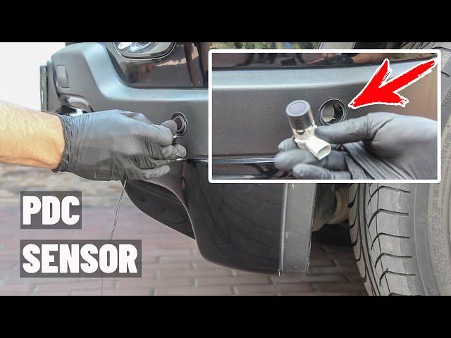 Front PDC Sensor Replacement BMW X5 E53 DIY