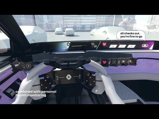 Renault H1st vision : health monitoring assistant | R:demo