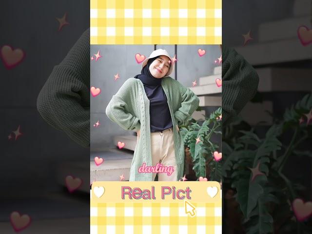 Long Cardi Knit Racun Shopee Haul #shorts #shopeehaul #haul #shopeeid #racuntiktok