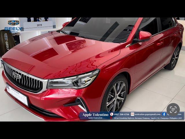 DETAILED! 2022 GEELY EMGRAND 1.5 PREMIUM 8-Speed CVT / RED (Philippines)