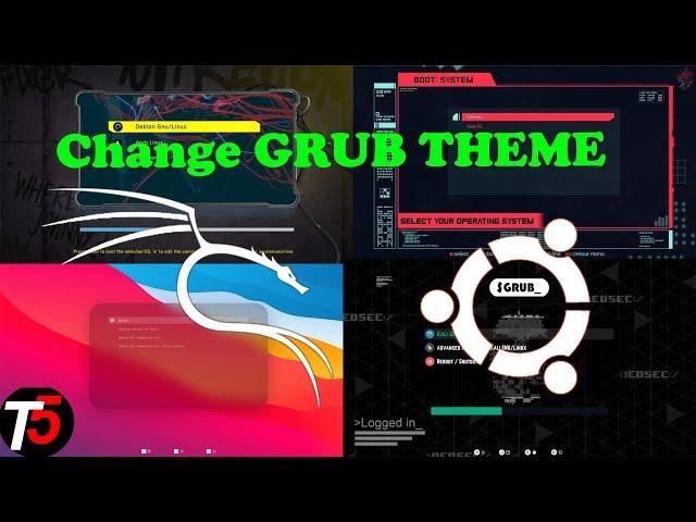 How to change GRUB theme 3 Ways