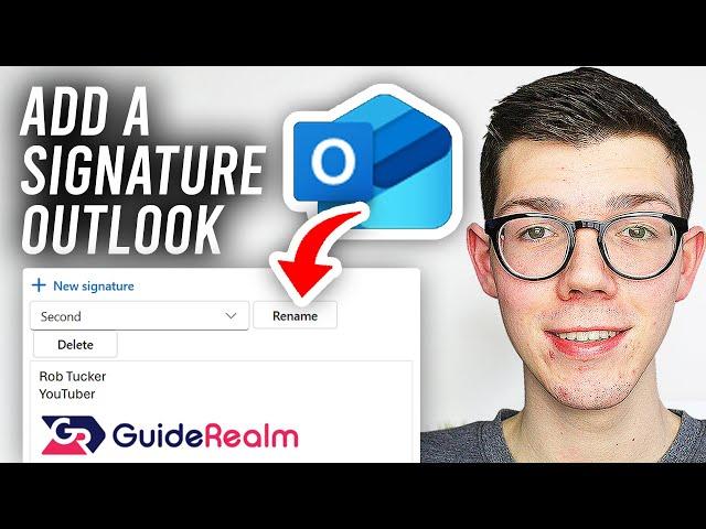 How To Add A Signature In Outlook - Full Guide