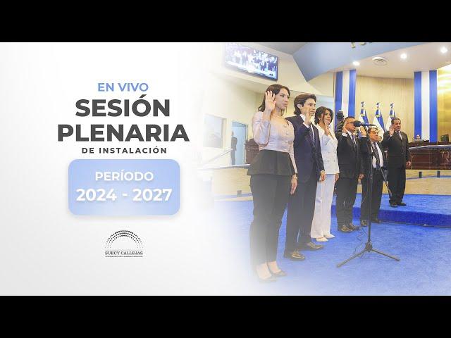 Plenaria Instalación legislatura 2024-2027