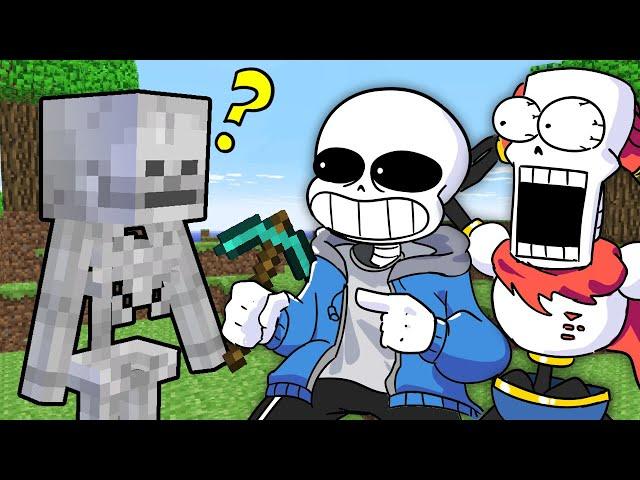 If SANS played MINECRAFT (Animation)