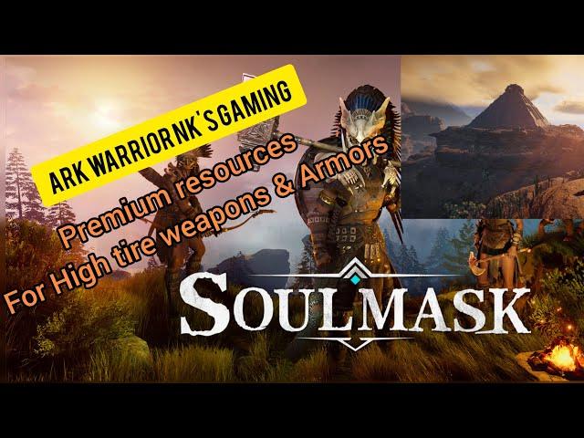 Soulmask - How to get Premium beast hide claws bones blood Rare meats & Maximum tribesmen #soulmask
