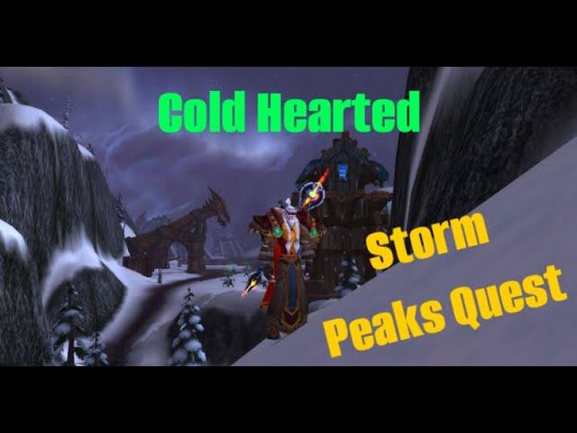 Cold Hearted WoW Quest