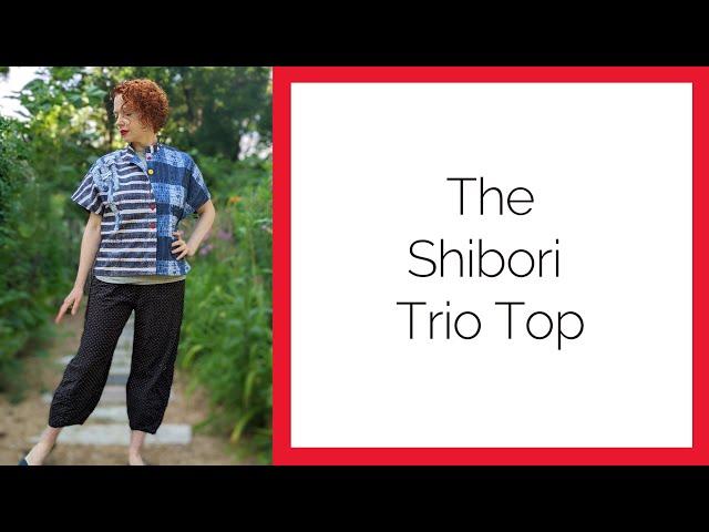 The Shibori Trio Top