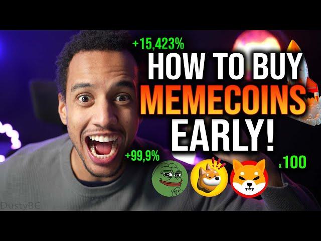 HOW TO FIND THE NEXT 1000X MEMECOIN & How To Buy Memecoins (simple tutorial!)