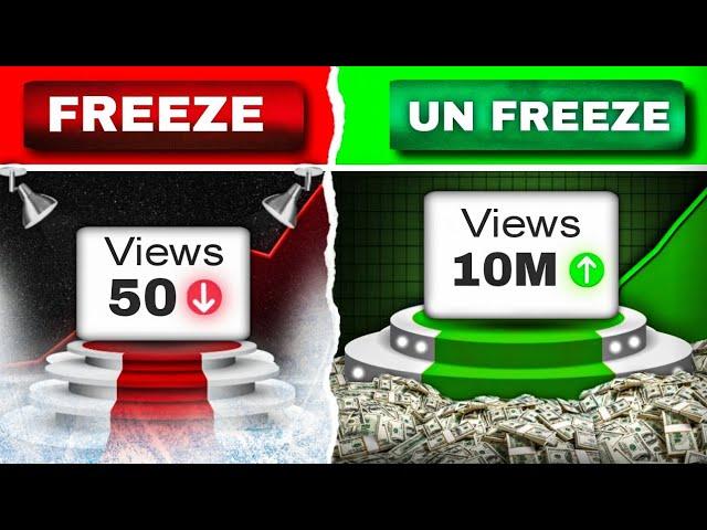 How To Unfreeze Shorts Channel in 2024 ( 7 Days Challenge  )