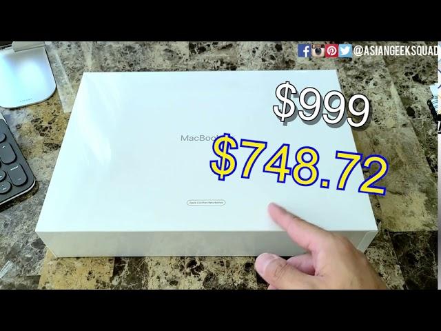 Apple Certified Refurbished 2020 MacBook Air - Unboxing