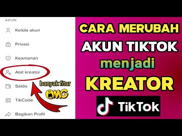 100% WORKING! how to change a tiktok account to become a creator