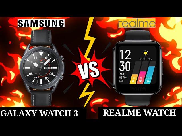 SAMSUNG GALAXY WATCH 3 VS REALME WATCH Which is BEST?