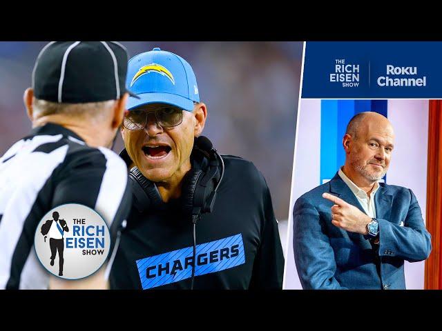 What Jim Harbaugh & the Chargers Proved in Their TNF Comeback Win vs Broncos | The Rich Eisen Show