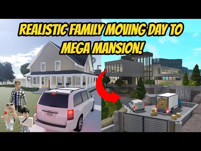 Greenville, Wisc Roblox l Realistic Family Moving Mansion Trip - Bloxburg Voice Roleplay