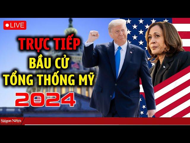 [ TRỰC TIẾP ] Công bố kết quả BẦU CỬ TỔNG THỐNG MỸ 2024 | Doanld J. Trump THẮNG LỚN?