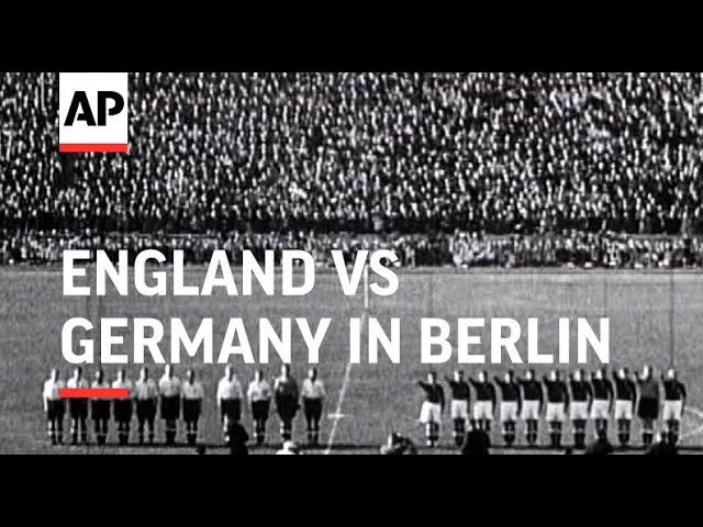 England v. Germany Football Match in Berlin 1938