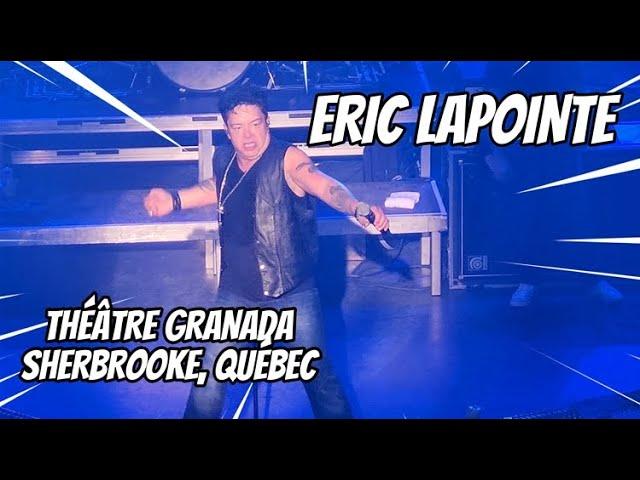 Eric Lapointe au Théâtre Granada à Sherbrooke Québec 24 avril 2024