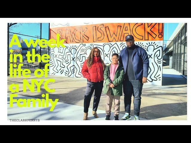 A week in the life of a Brooklyn, NYC family. Keith Haring street Art + NYC Tour.. NYC Vlog