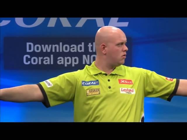 9 DARTER from Michael Van Gerwen | 2016 UK Open PDC Darts Last 32