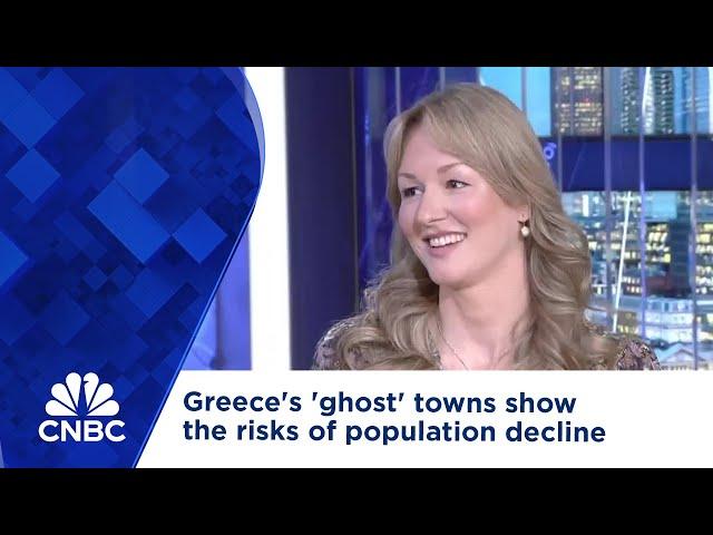 Greece's 'ghost' towns show the risks of population decline