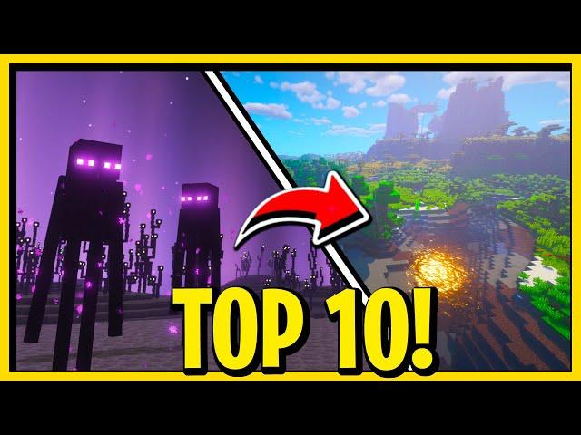 Top 10 Minecraft Shaders That Work On 1 18!