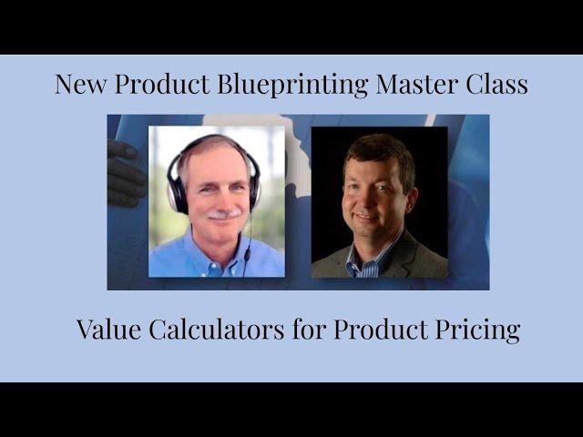 Value Calculators for New Product Pricing