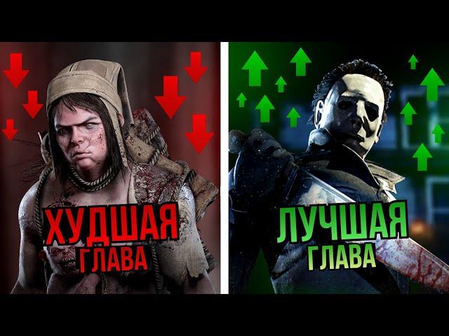 ХУДШИЕ и ЛУЧШИЕ главы в Dead by Daylight | Рейтинг всех глав дбд по ОТЗЫВАМ STEAM