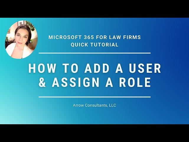 How To Add A New User To Your Microsoft 365 Case Management System / Microsoft 365 Quick Tutorial