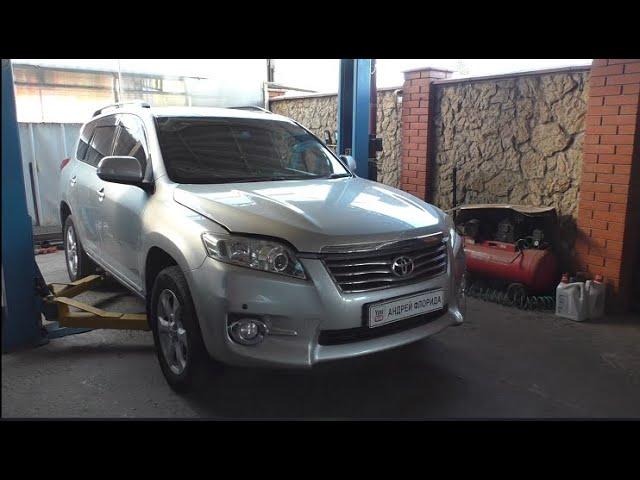 Замена маслосъемных колпачков двигатель 2AZ на Toyota RAV4 2,4 Тойота Рав 4 2011  1часть