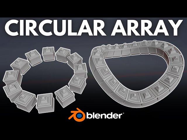 Create a Circular Array in Blender in 1 Minute!