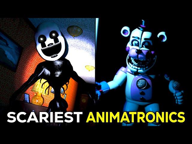 Top 10 SCARIEST Animatronics In FNAF!